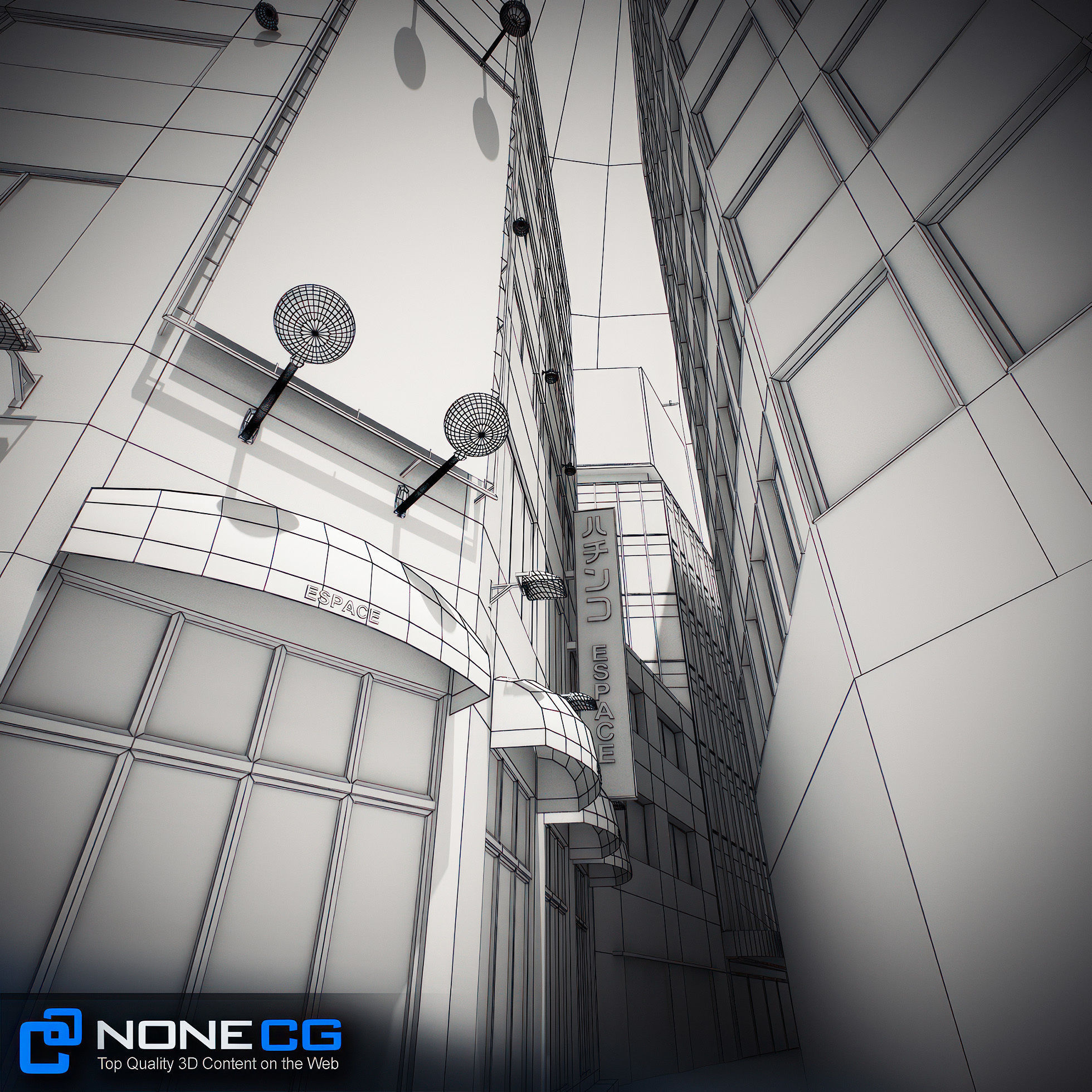 Tokyo Shibuya Block 5 3D model_61