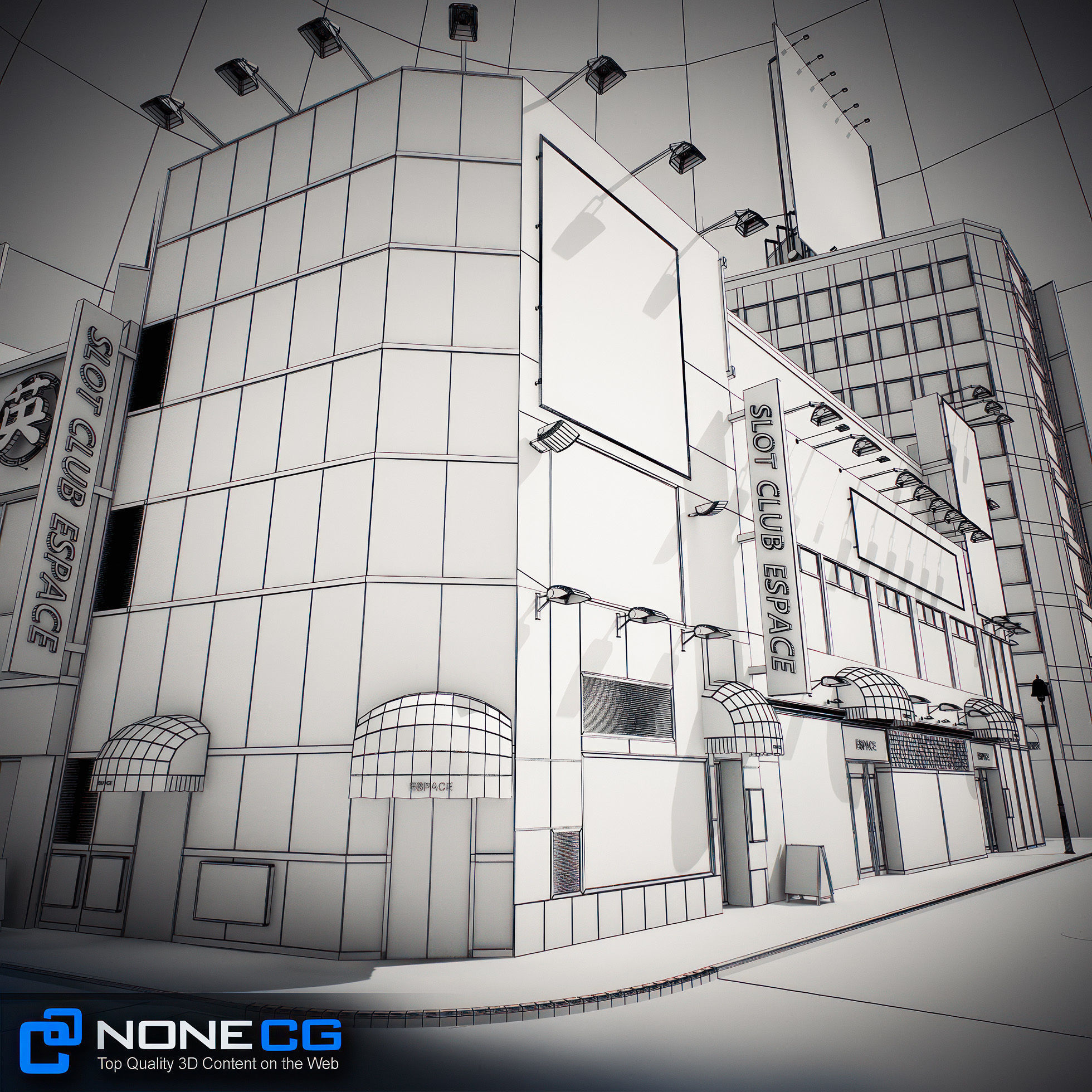 Tokyo Shibuya Block 5 3D model_34