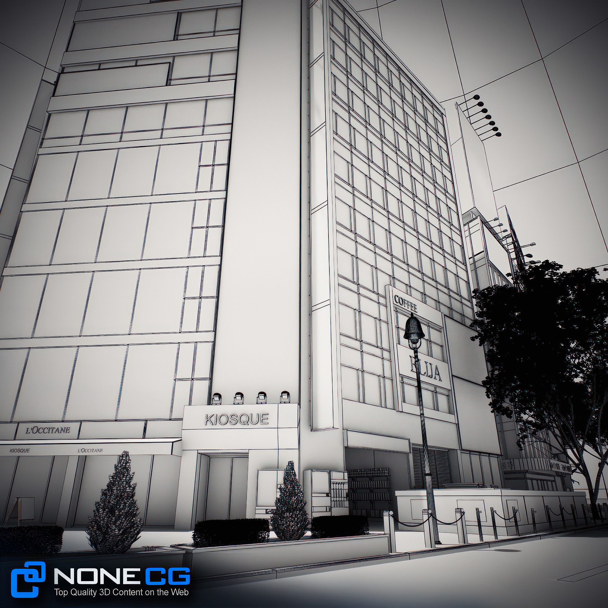 Tokyo Shibuya Block 5 3D model_31