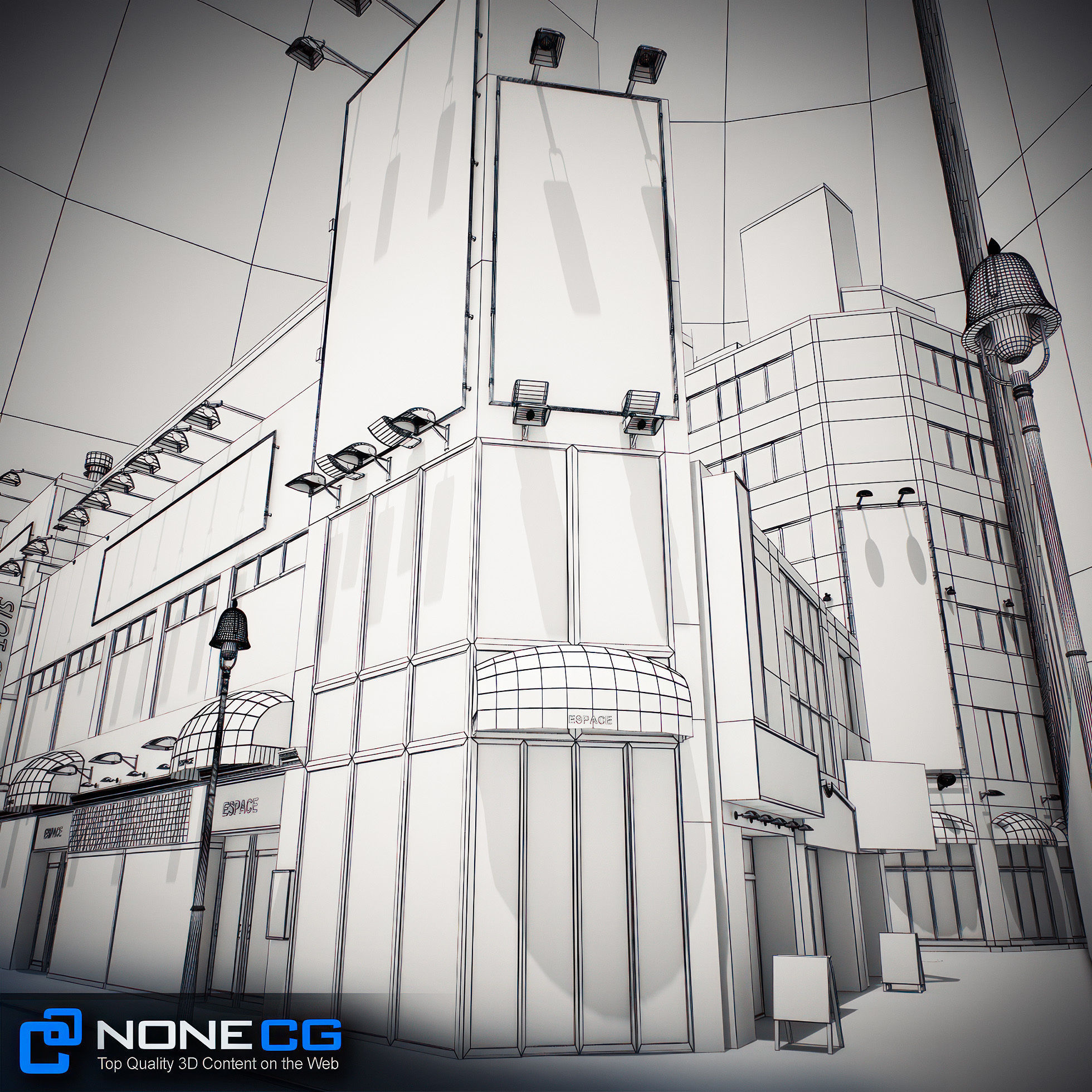 Tokyo Shibuya Block 5 3D model_66