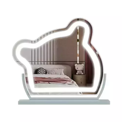 Bear Shape Kids Table Mirror