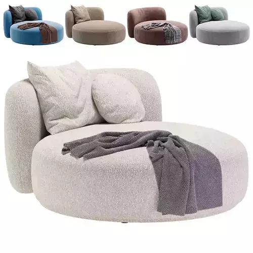 Couch Fabro 3D model