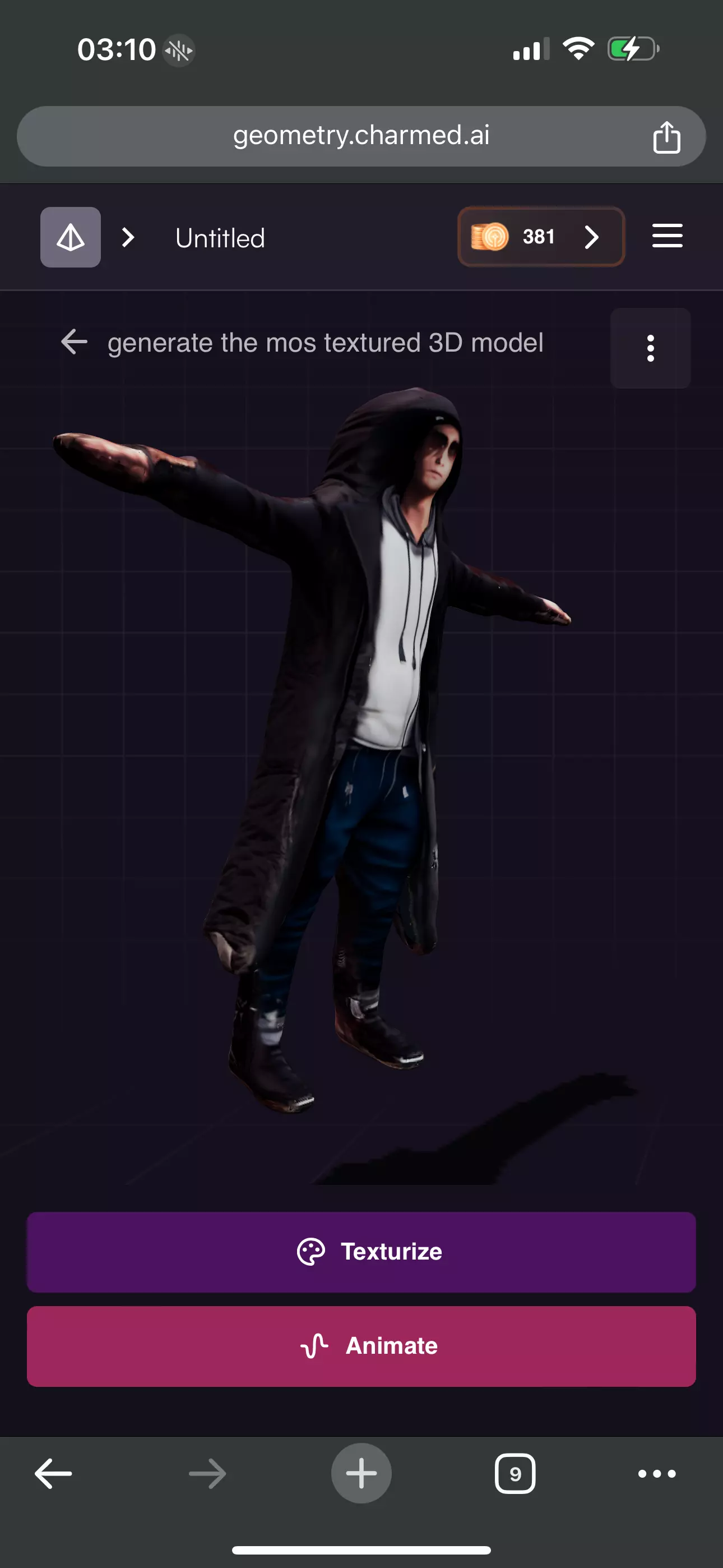 gangster body primitive Free 3D model