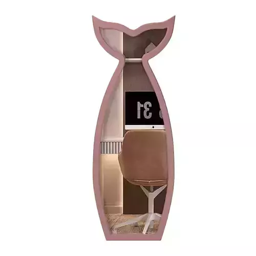 Luxury Fish Design Floor Mirror