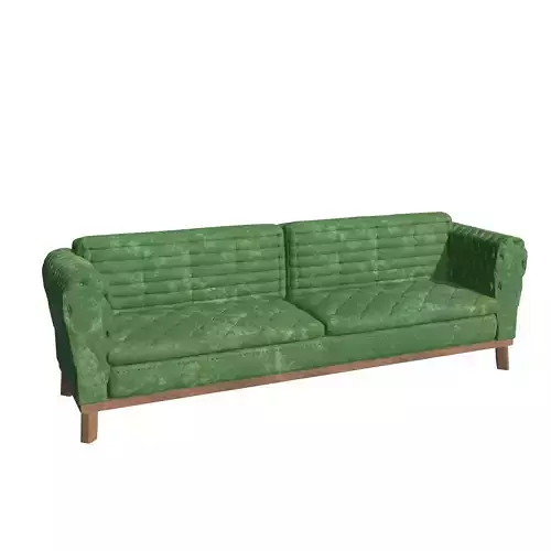 Green Velvet Sofa by Urbain