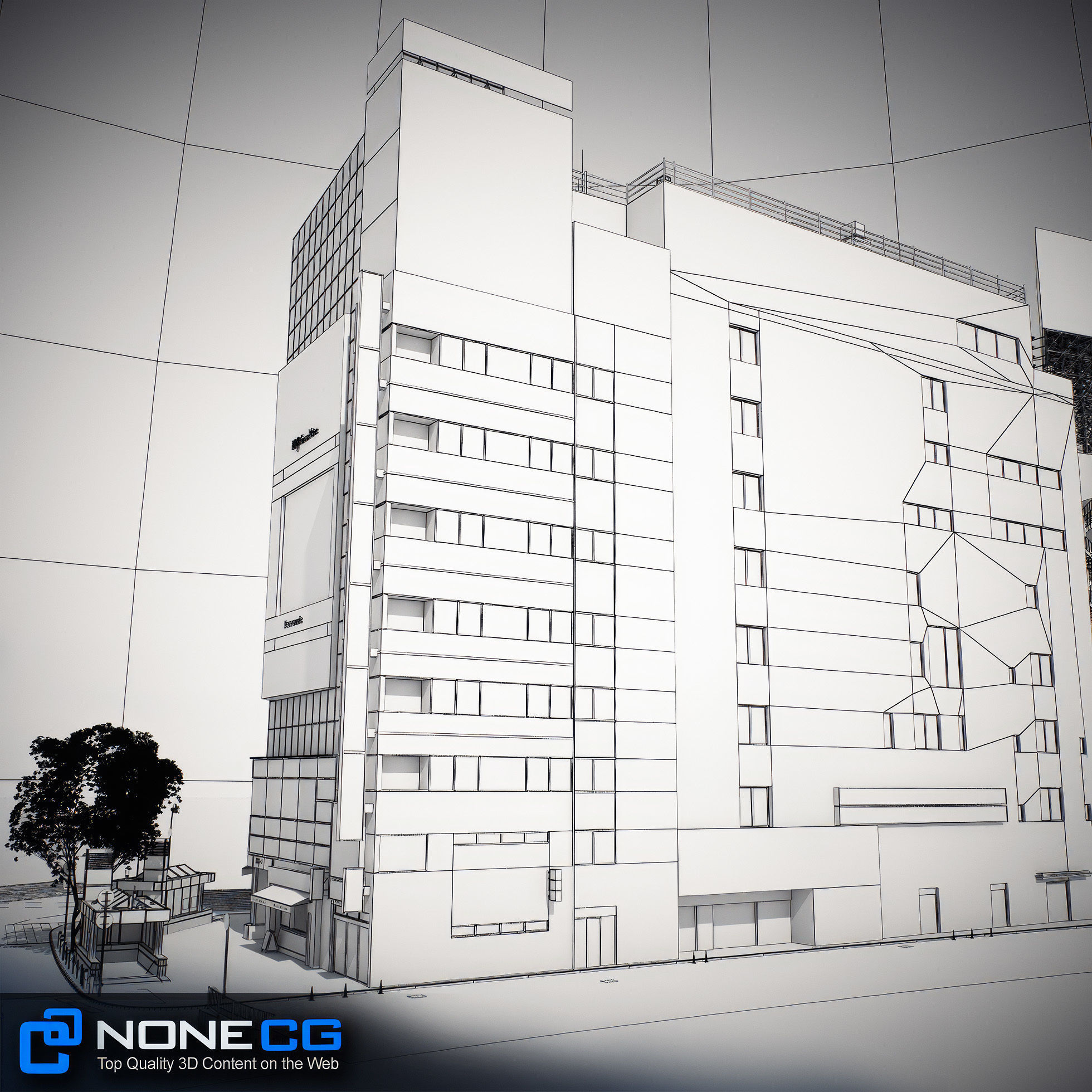 Tokyo Shibuya Block 6 3D model_2