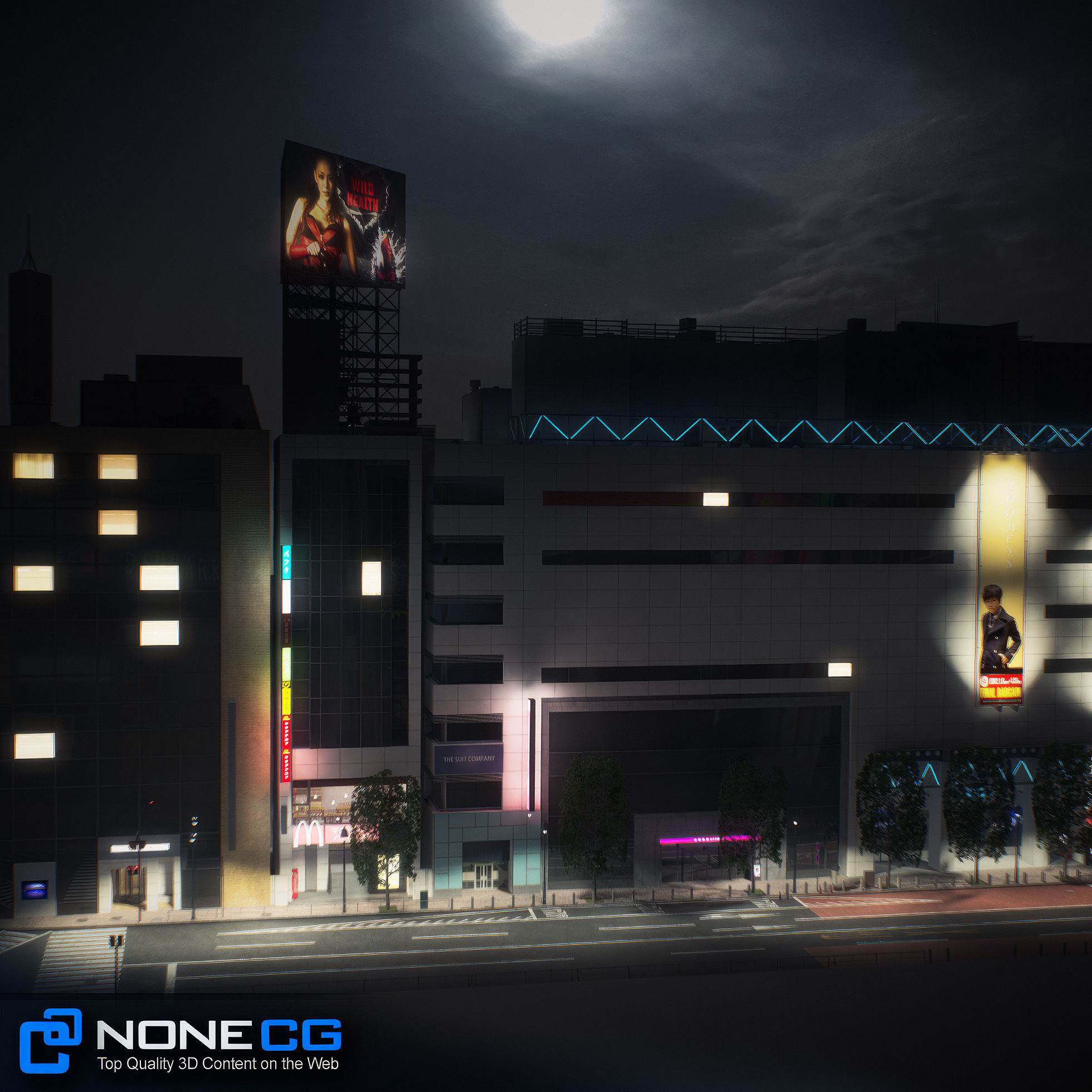 Tokyo Shibuya Block 6 3D model_17