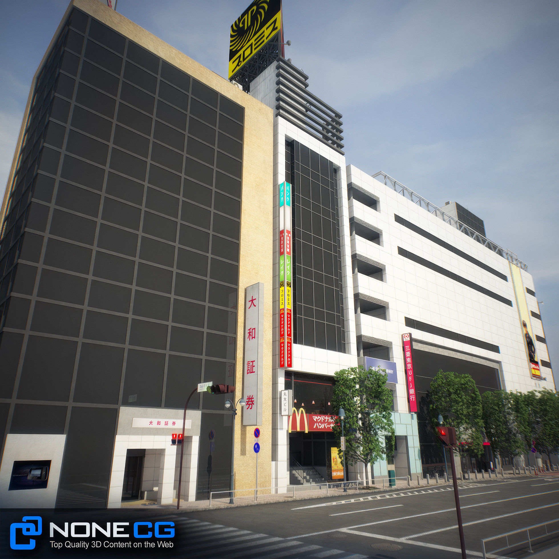 Tokyo Shibuya Block 6 3D model_20
