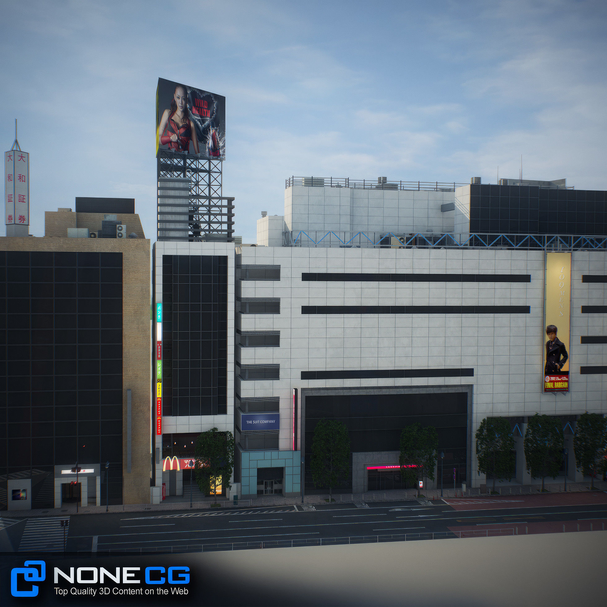 Tokyo Shibuya Block 6 3D model_14