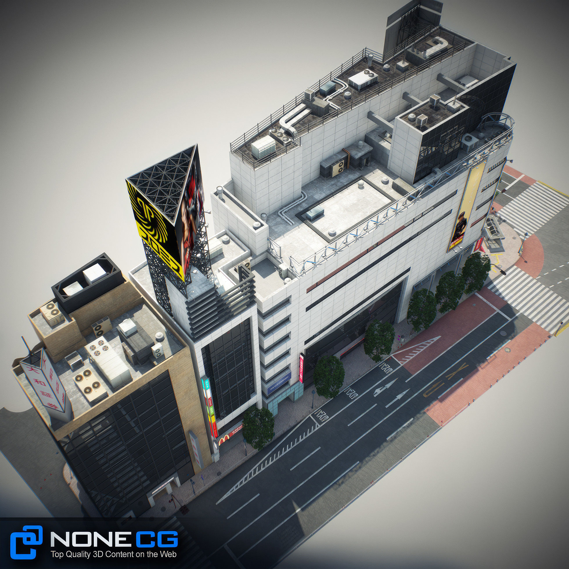 Tokyo Shibuya Block 6 3D model_40