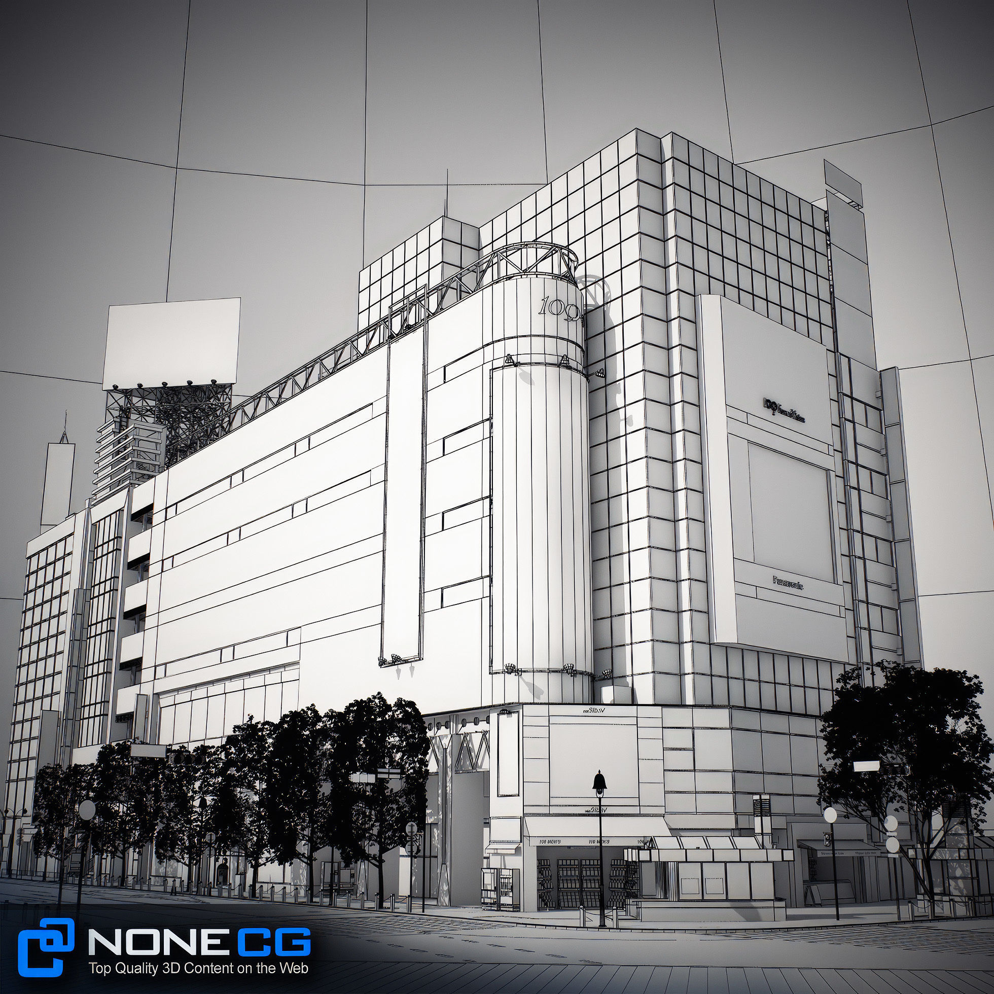 Tokyo Shibuya Block 6 3D model_32