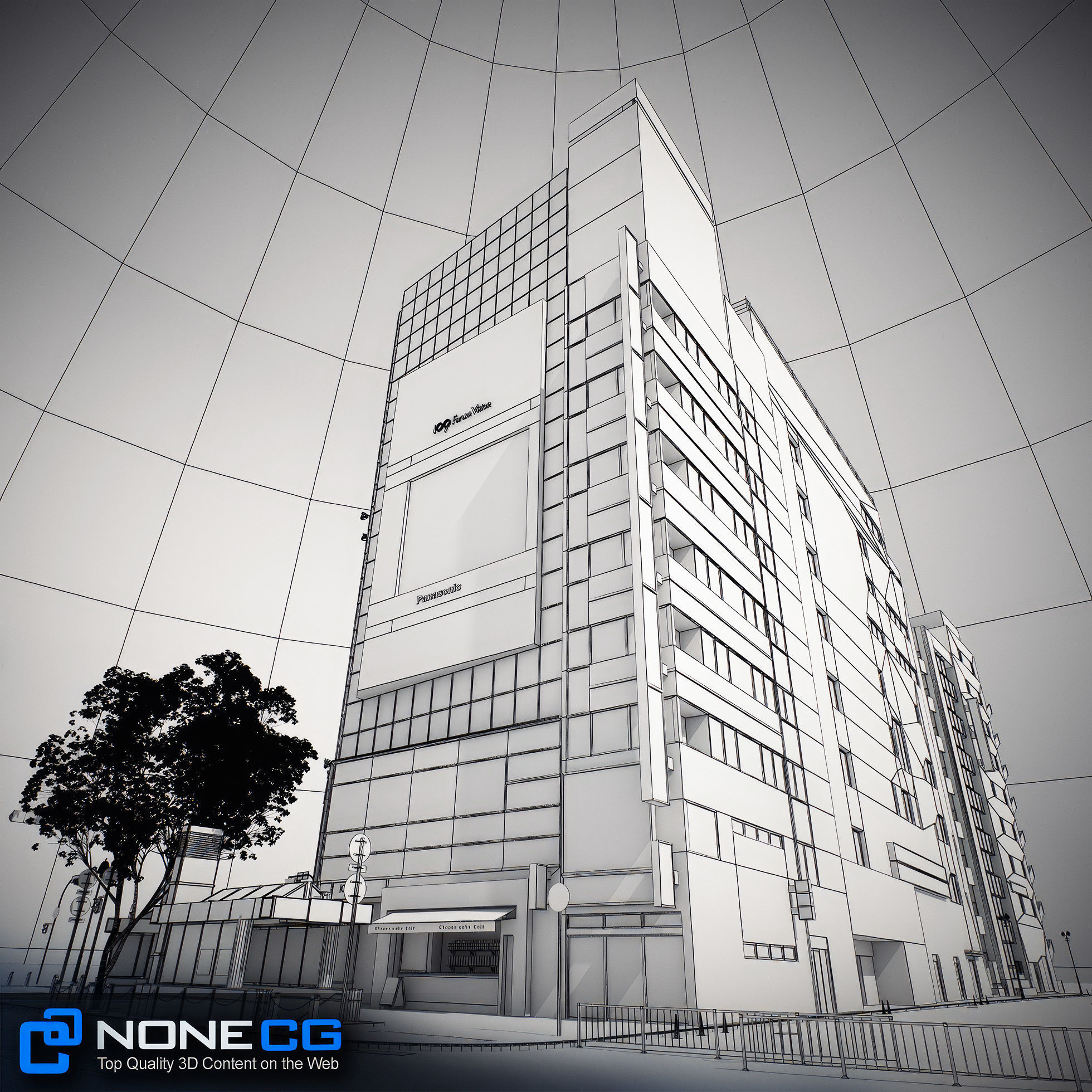 Tokyo Shibuya Block 6 3D model_6