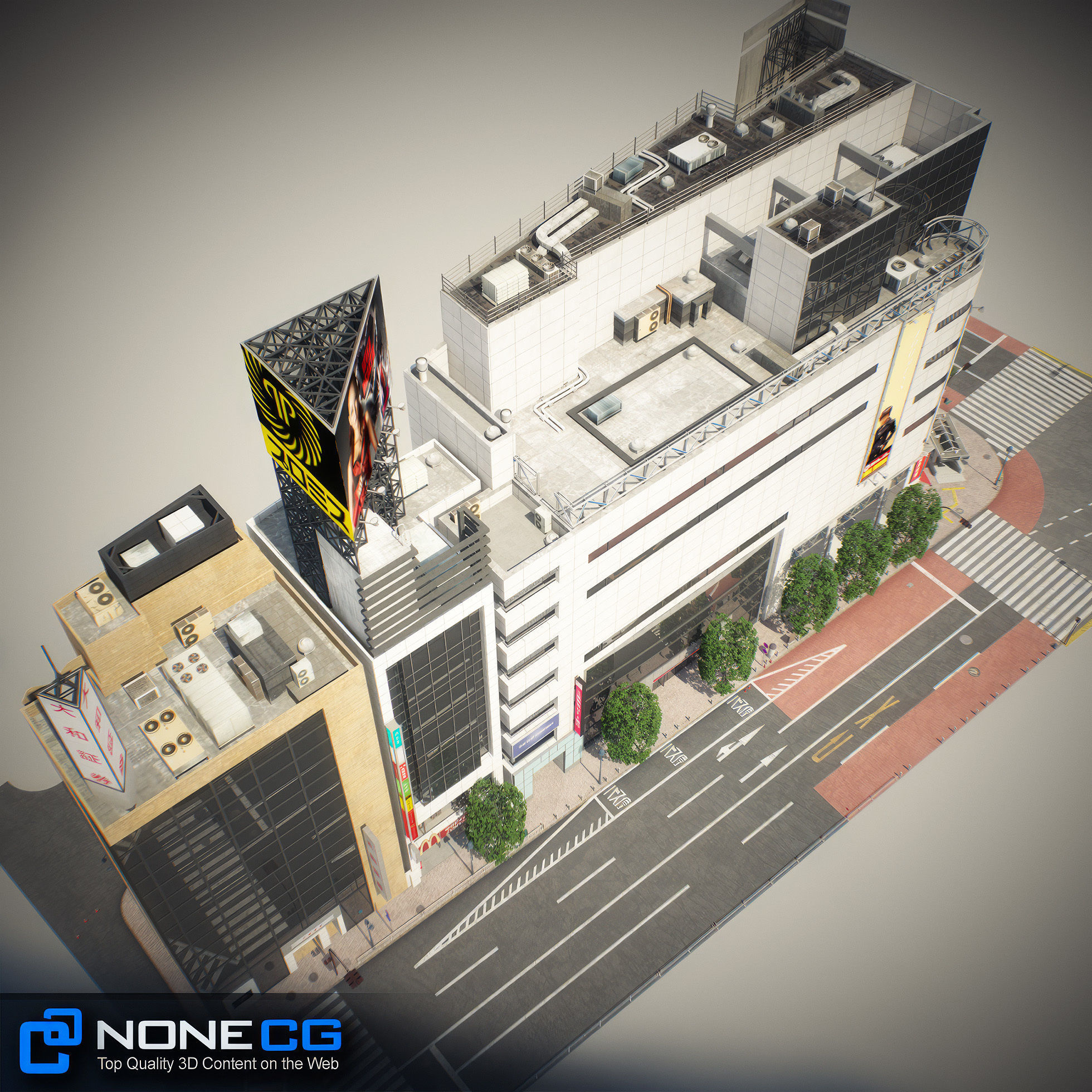 Tokyo Shibuya Block 6 3D model_42