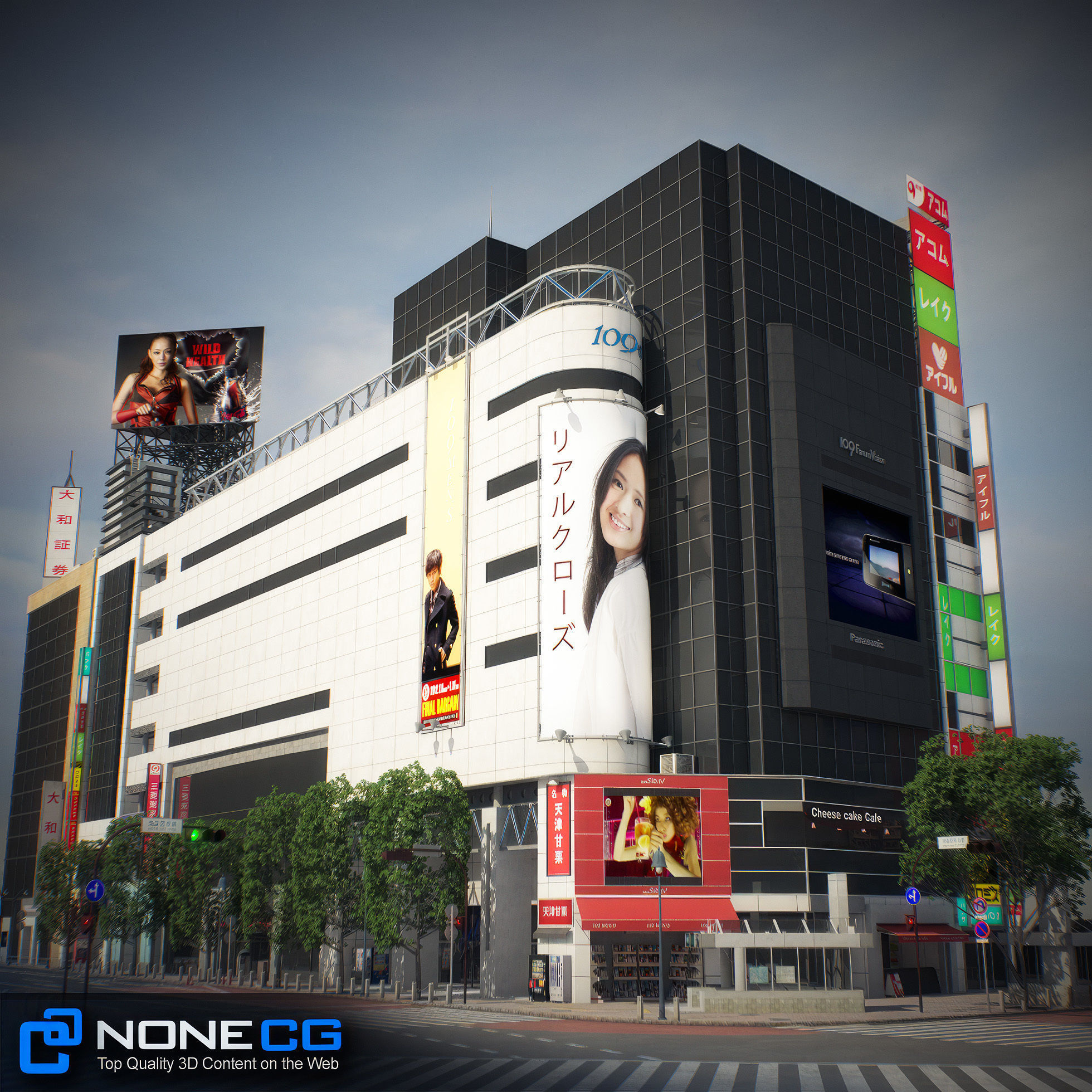 Tokyo Shibuya Block 6 3D model_33