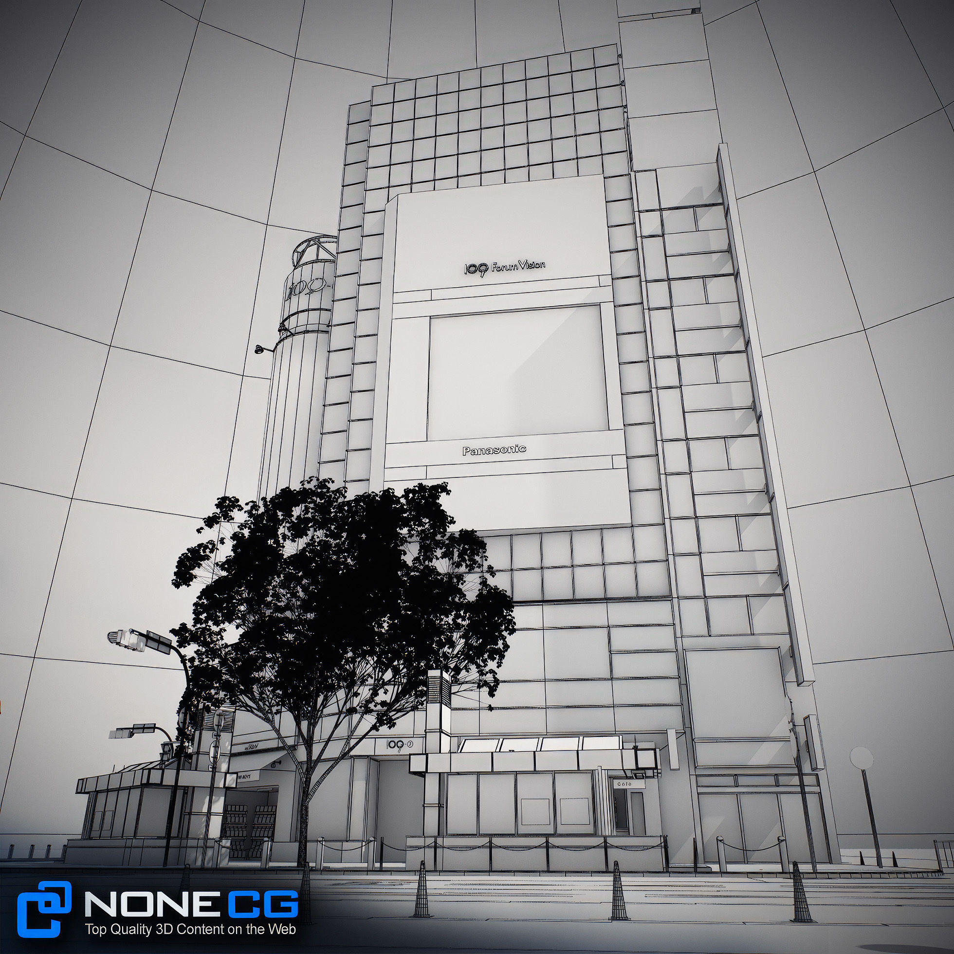 Tokyo Shibuya Block 6 3D model_57