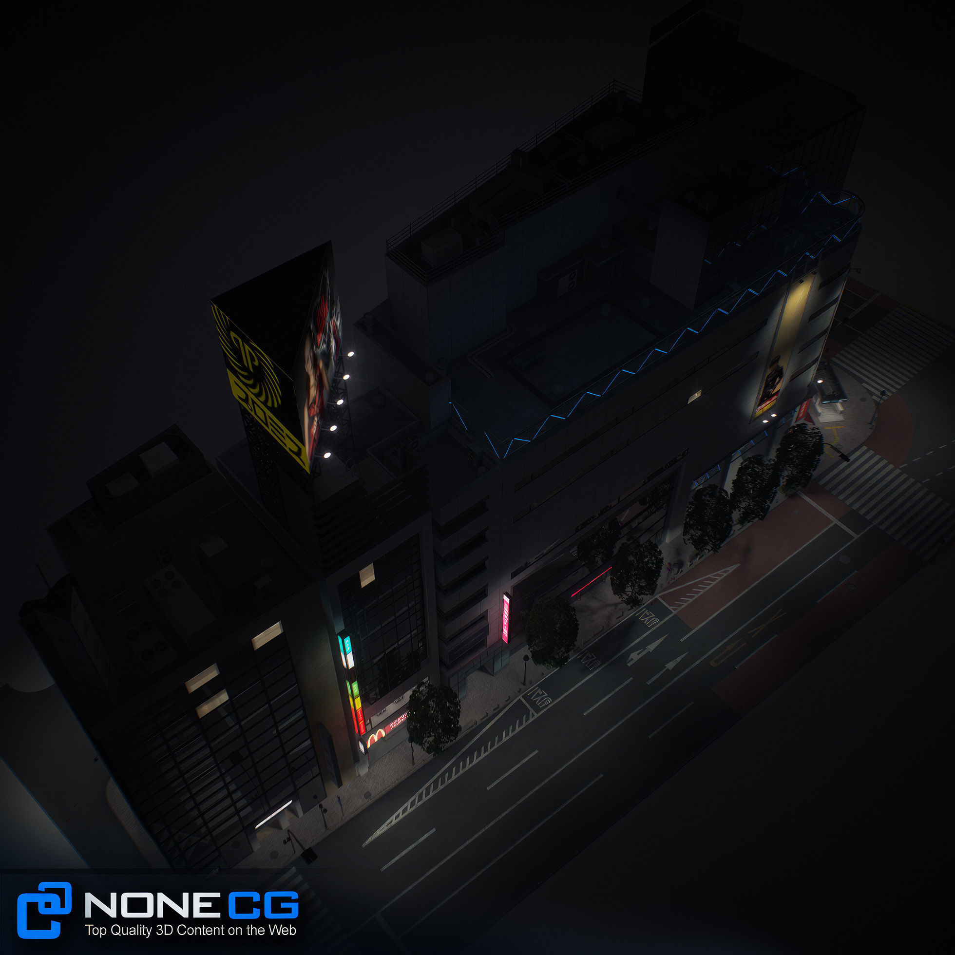 Tokyo Shibuya Block 6 3D model_44