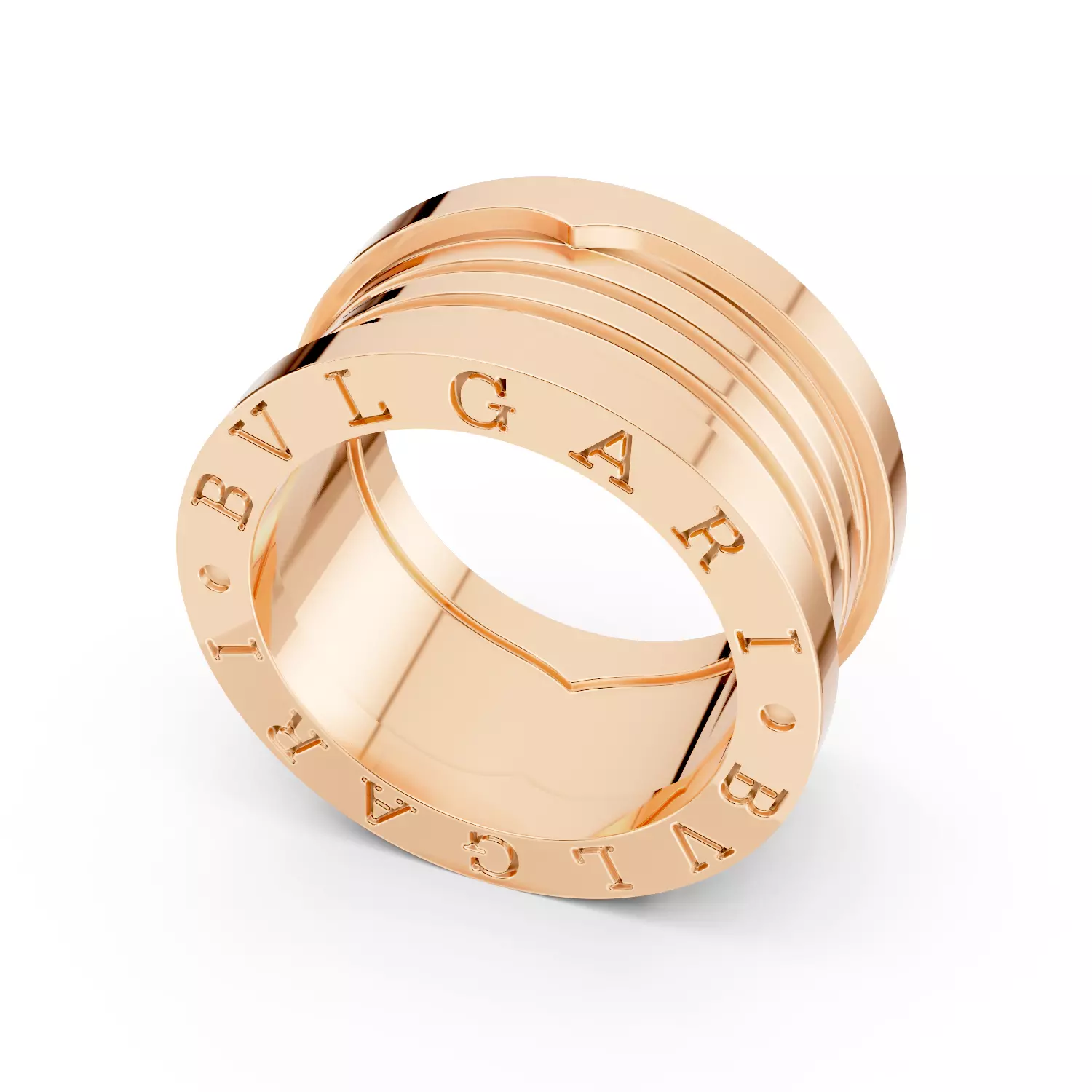 Bulgari Zero1 Ring 3D print model_0