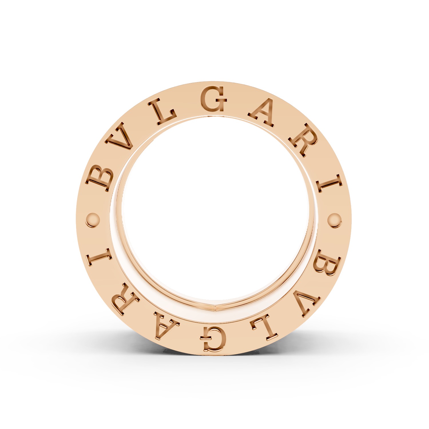 Bulgari Zero1 Ring 3D print model_1