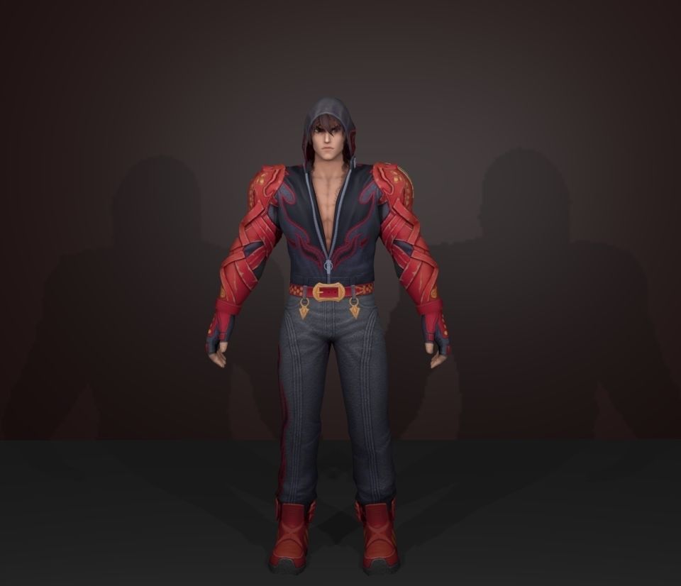 jin kizama 3D model_1