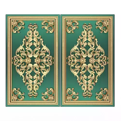 Backgammon Set 02 Green