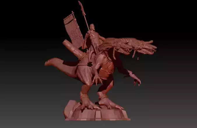 URUCHI  SILKROAD FIGURE  SILKROAD SCULPT  3D PRINT SRO FIGURE