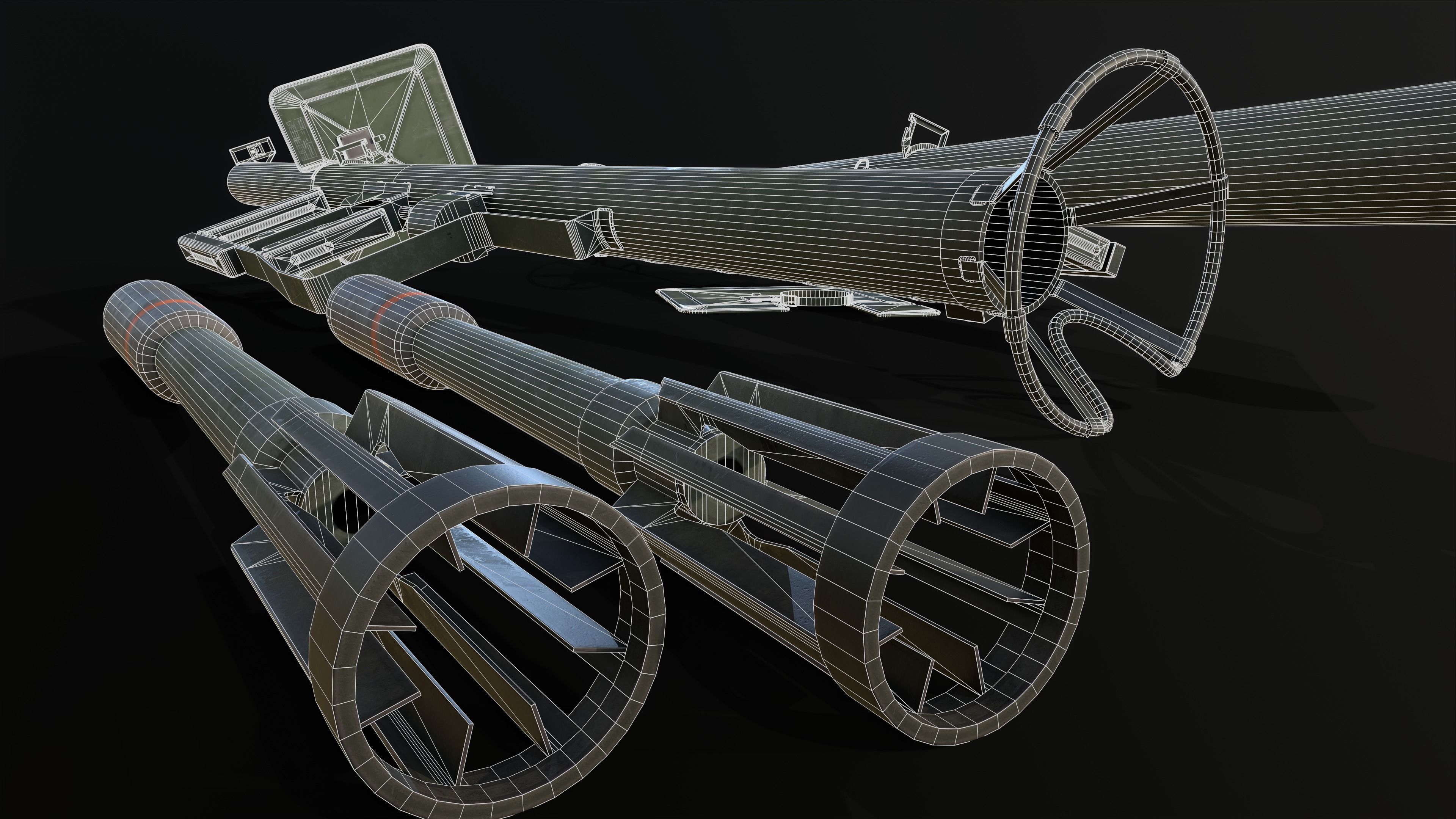 44M Rocker Launcher Low-poly 3D model_6