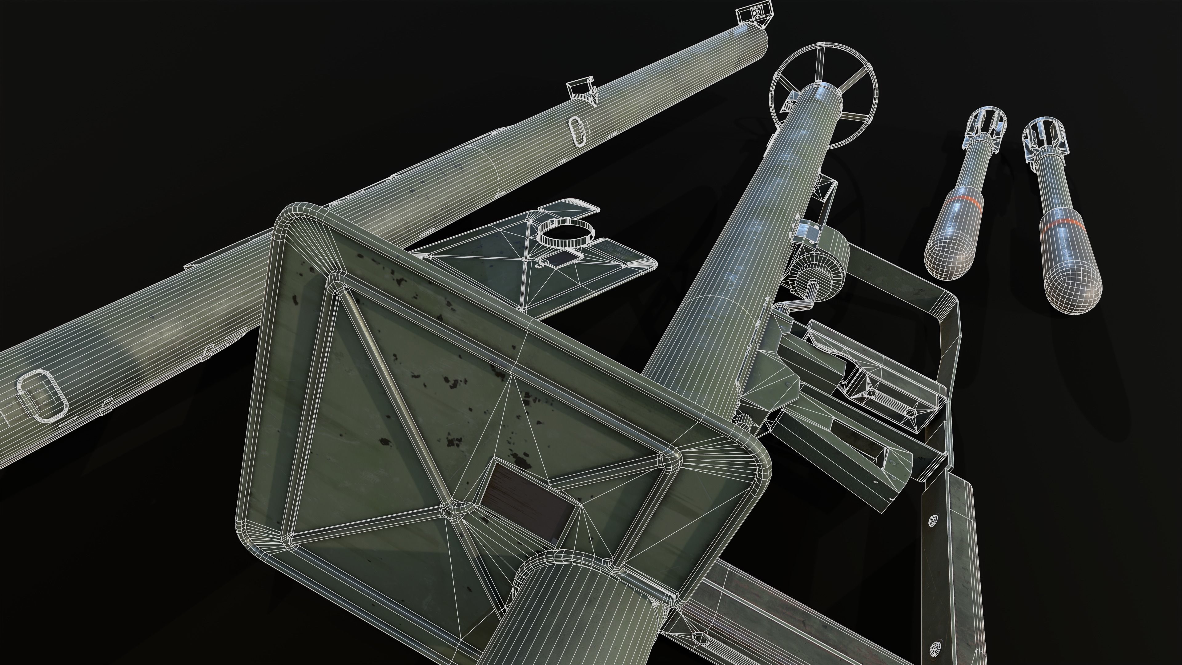 44M Rocker Launcher Low-poly 3D model_12