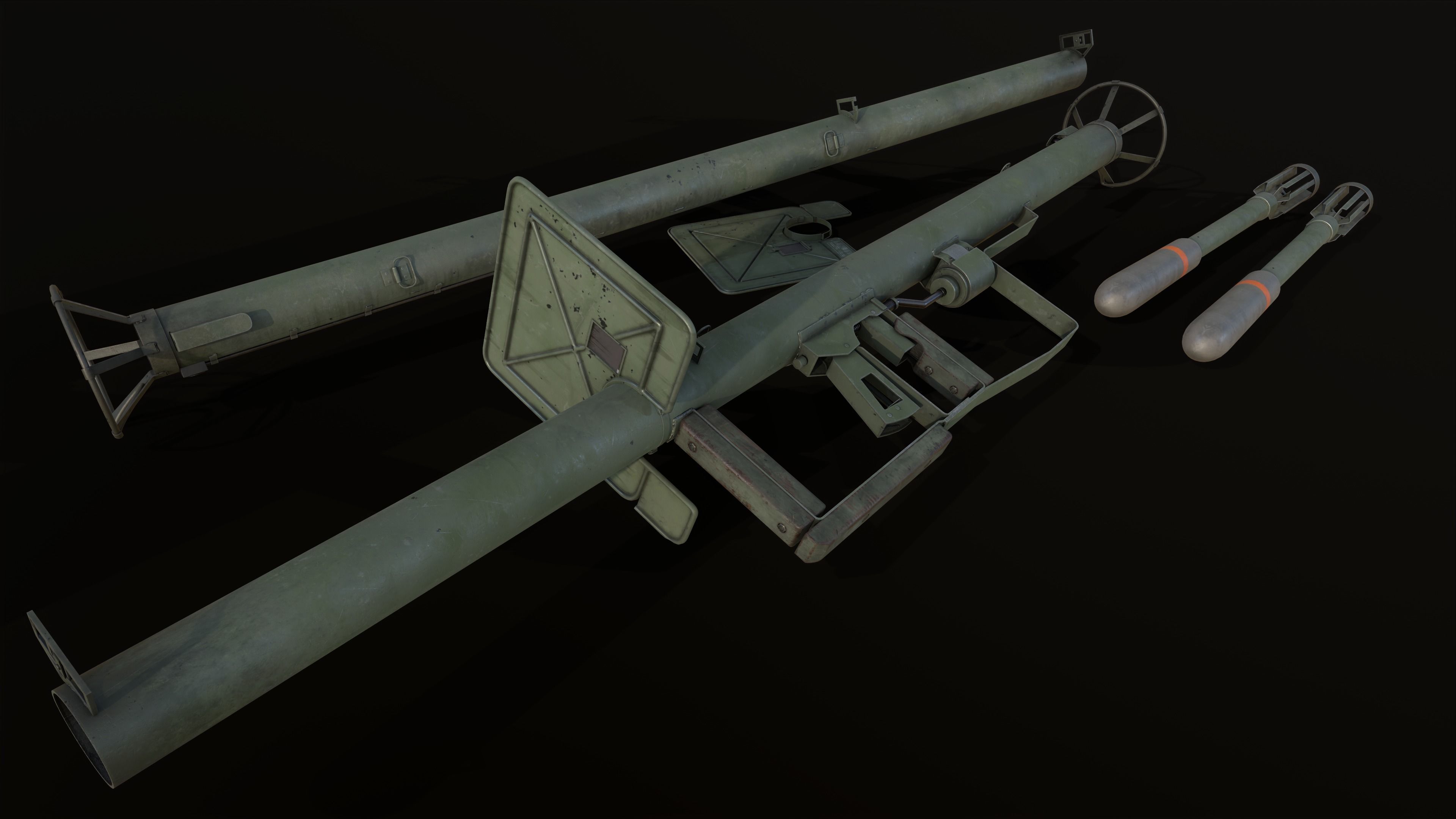 44M Rocker Launcher Low-poly 3D model_3