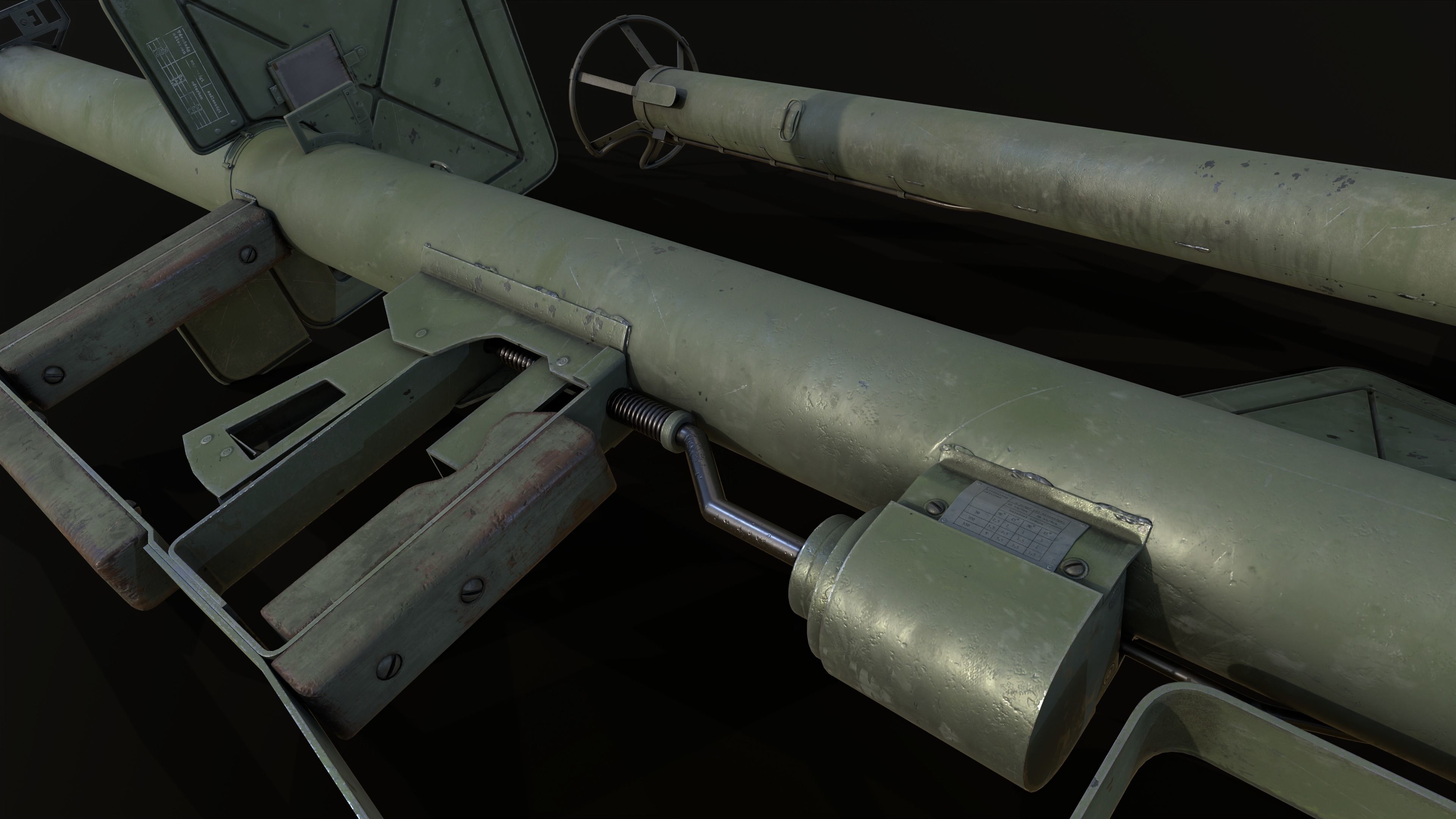 44M Rocker Launcher Low-poly 3D model_9