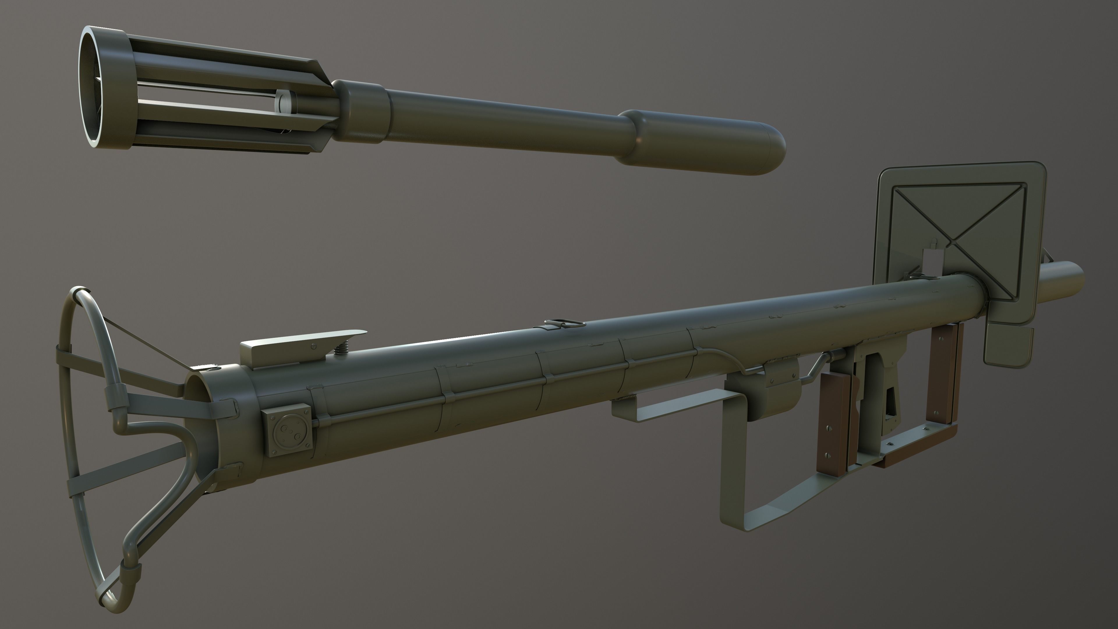 44M Rocker Launcher Low-poly 3D model_13