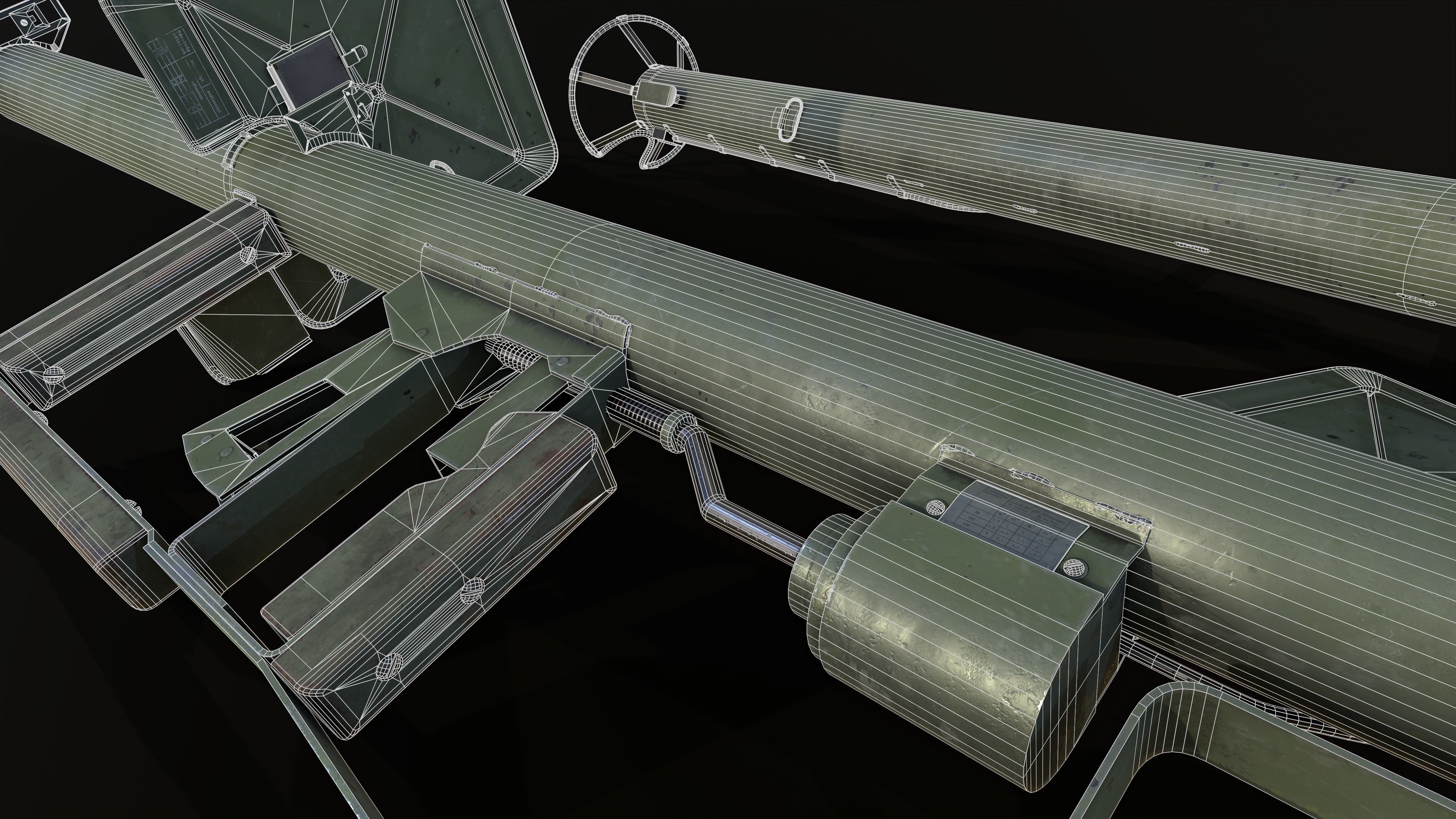 44M Rocker Launcher Low-poly 3D model_10