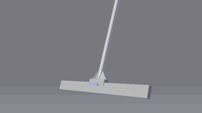 Realistic Floor Wiper Low-poly 3D model_13