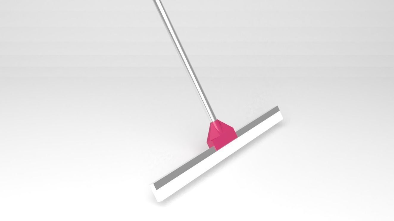 Realistic Floor Wiper Low-poly 3D model_7