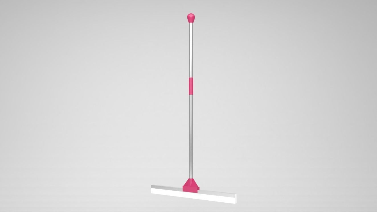Realistic Floor Wiper Low-poly 3D model_5