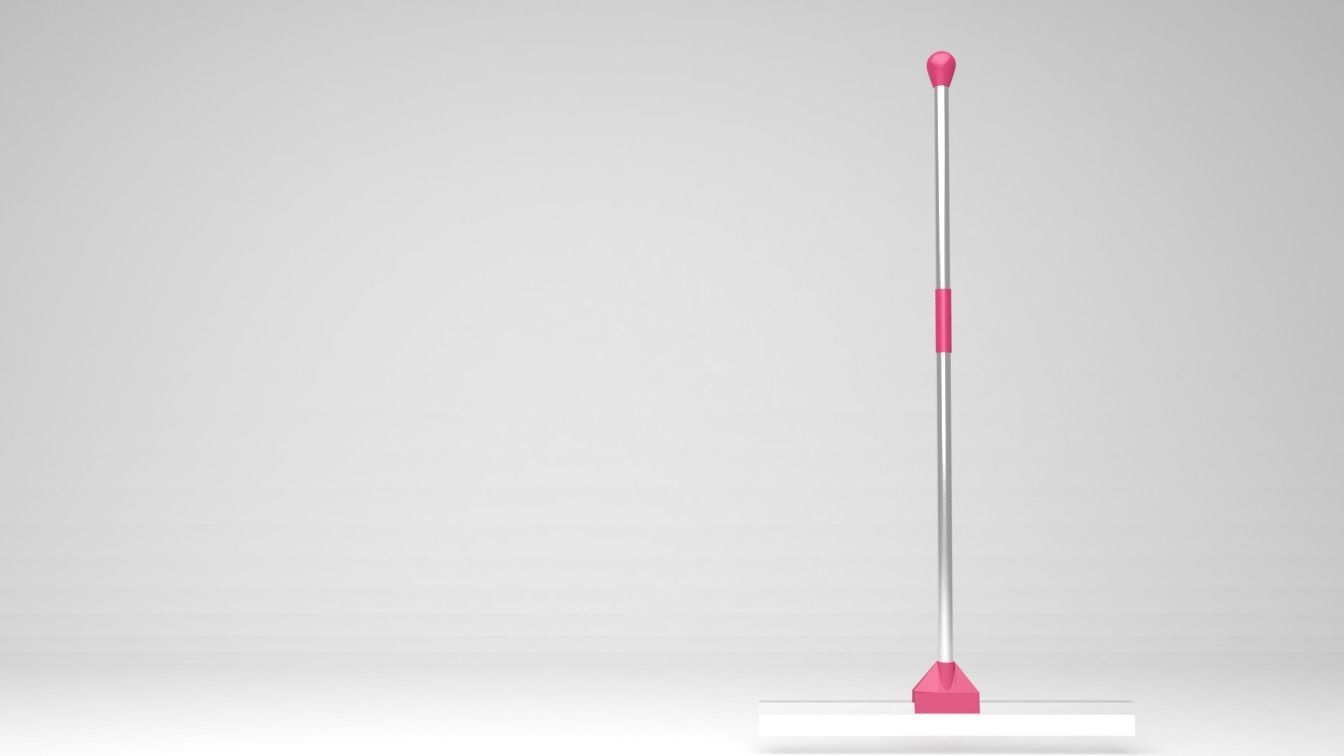 Realistic Floor Wiper Low-poly 3D model_9