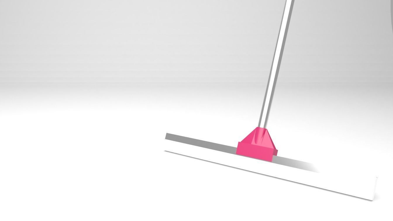 Realistic Floor Wiper Low-poly 3D model_11