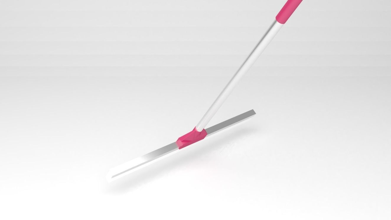 Realistic Floor Wiper Low-poly 3D model_10