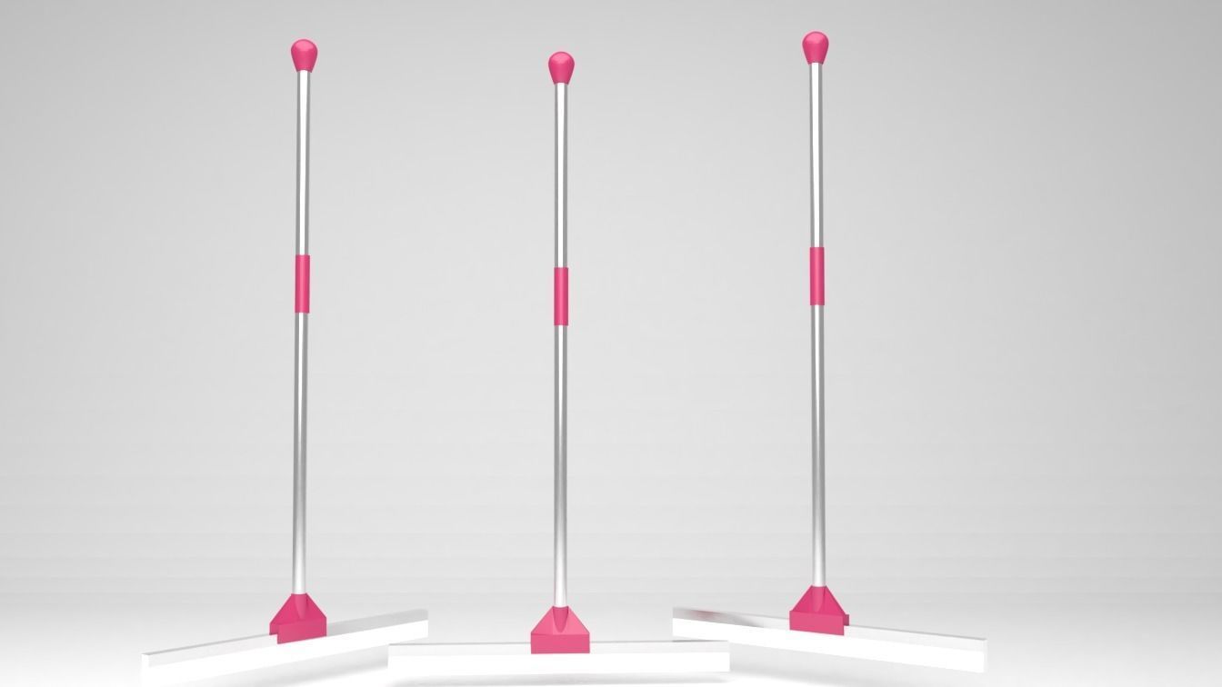 Realistic Floor Wiper Low-poly 3D model_3