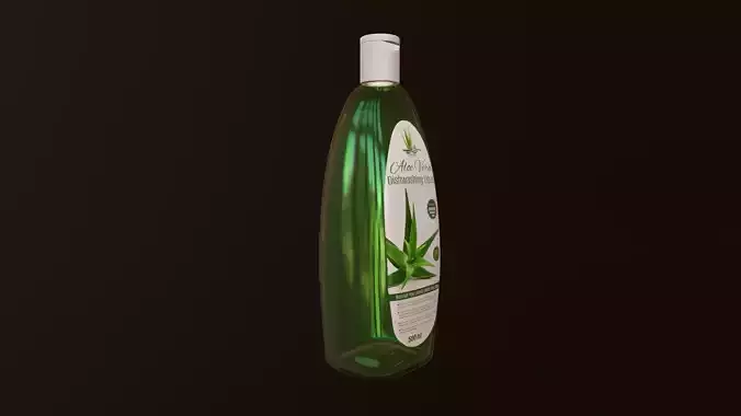 Aloe Vera Dishwashing Liquid - 3D Model
