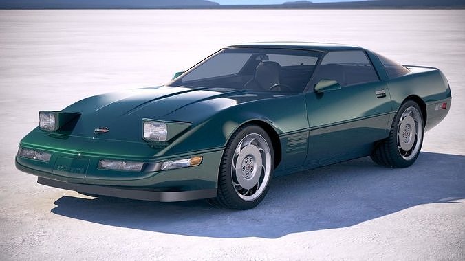 Chevrolet Corvette C4 ZR1 CG 1990-1995 3D model