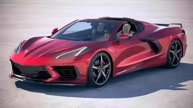 Chevrolet Corvette C8 Stingray CG 2020 VRAY
