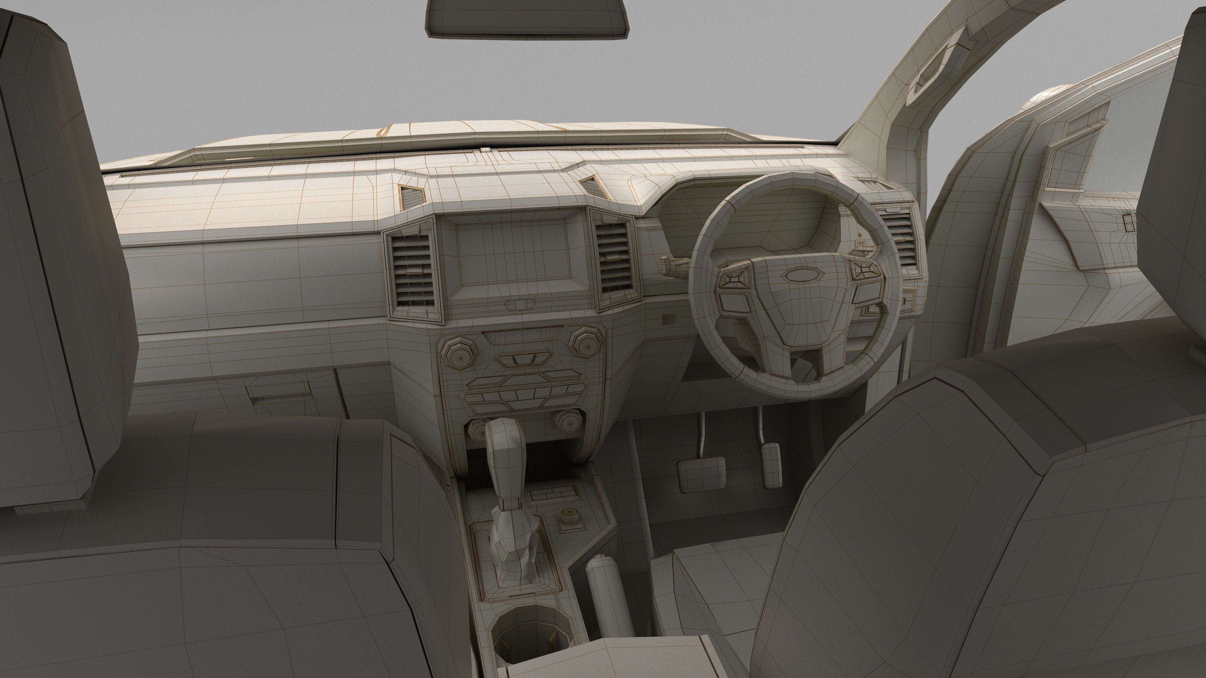 Pickup Ranger 2018 3D model_60