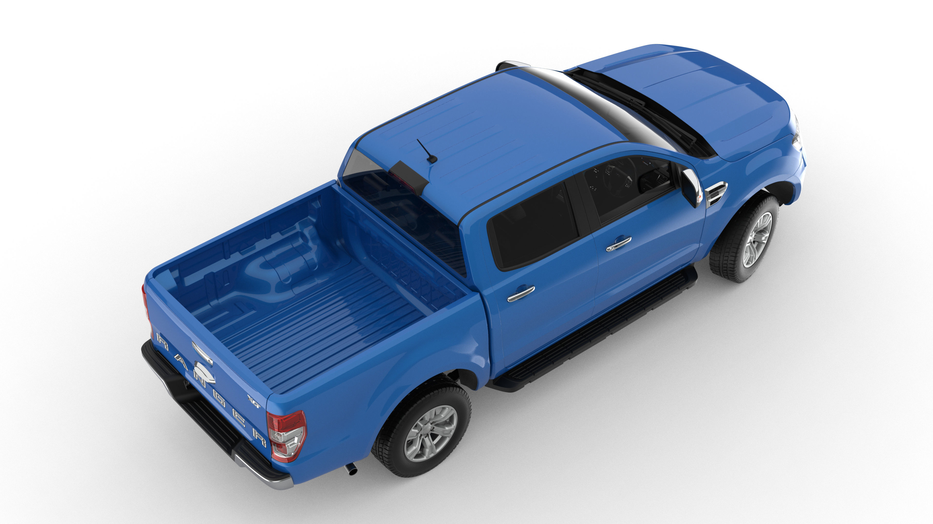 Pickup Ranger 2018 3D model_2