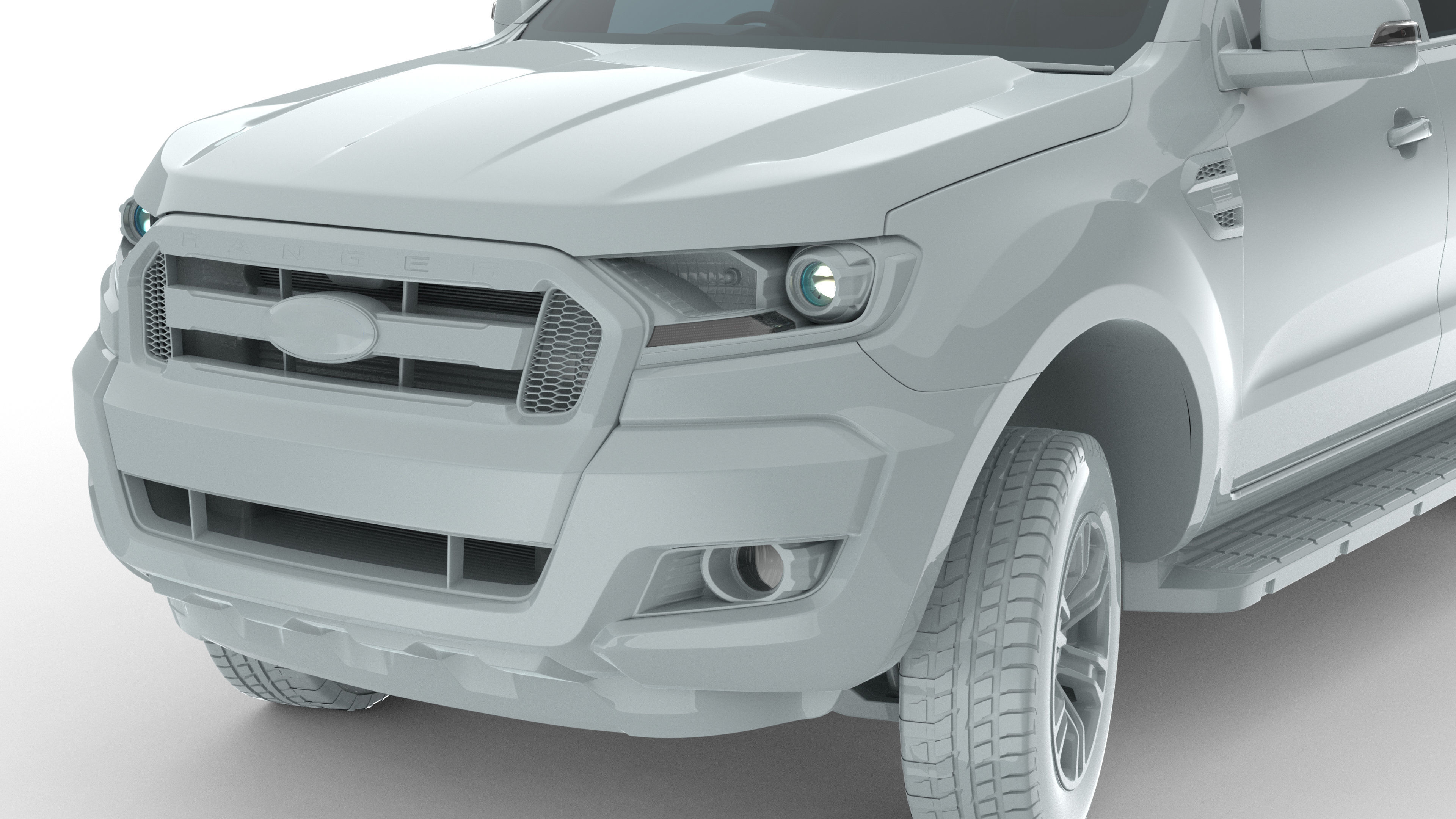 Pickup Ranger 2018 3D model_49