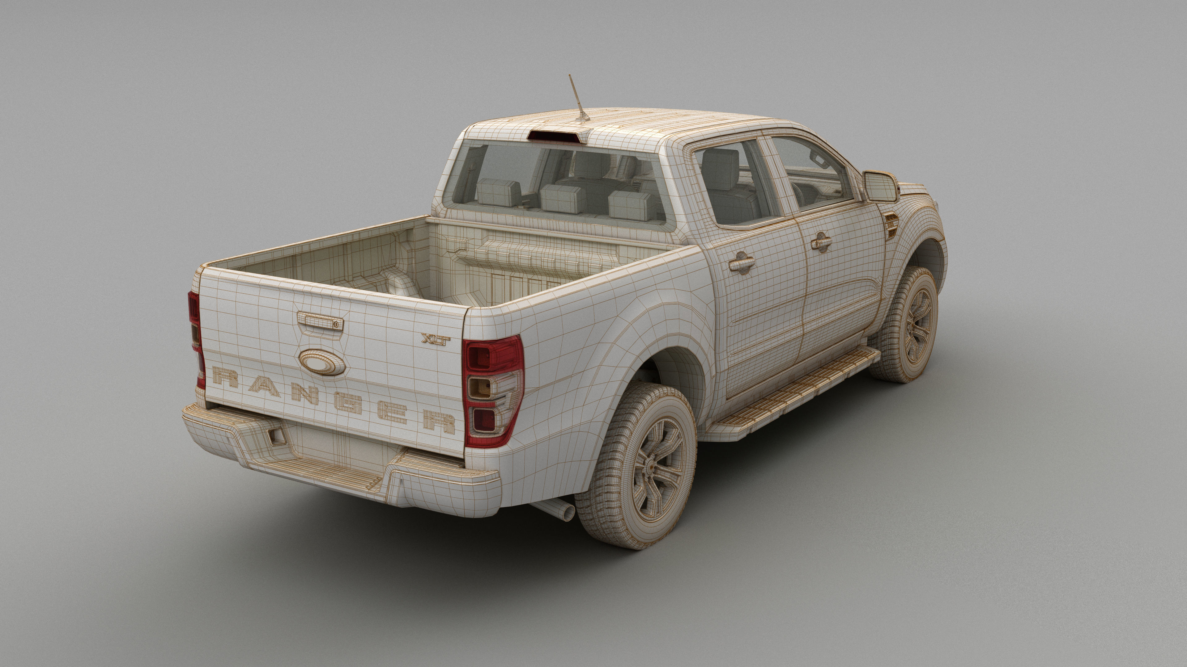 Pickup Ranger 2018 3D model_55
