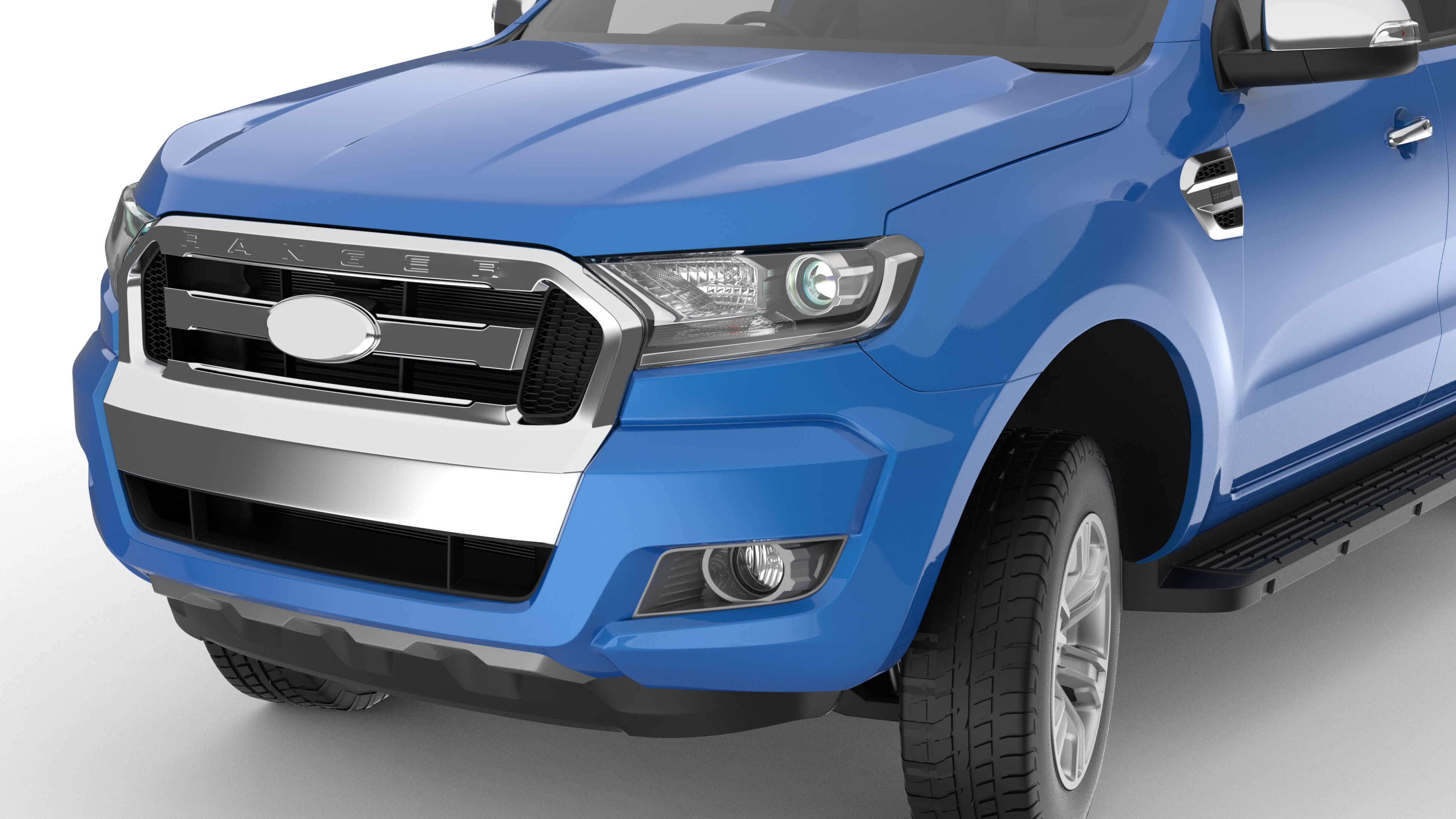 Pickup Ranger 2018 3D model_39