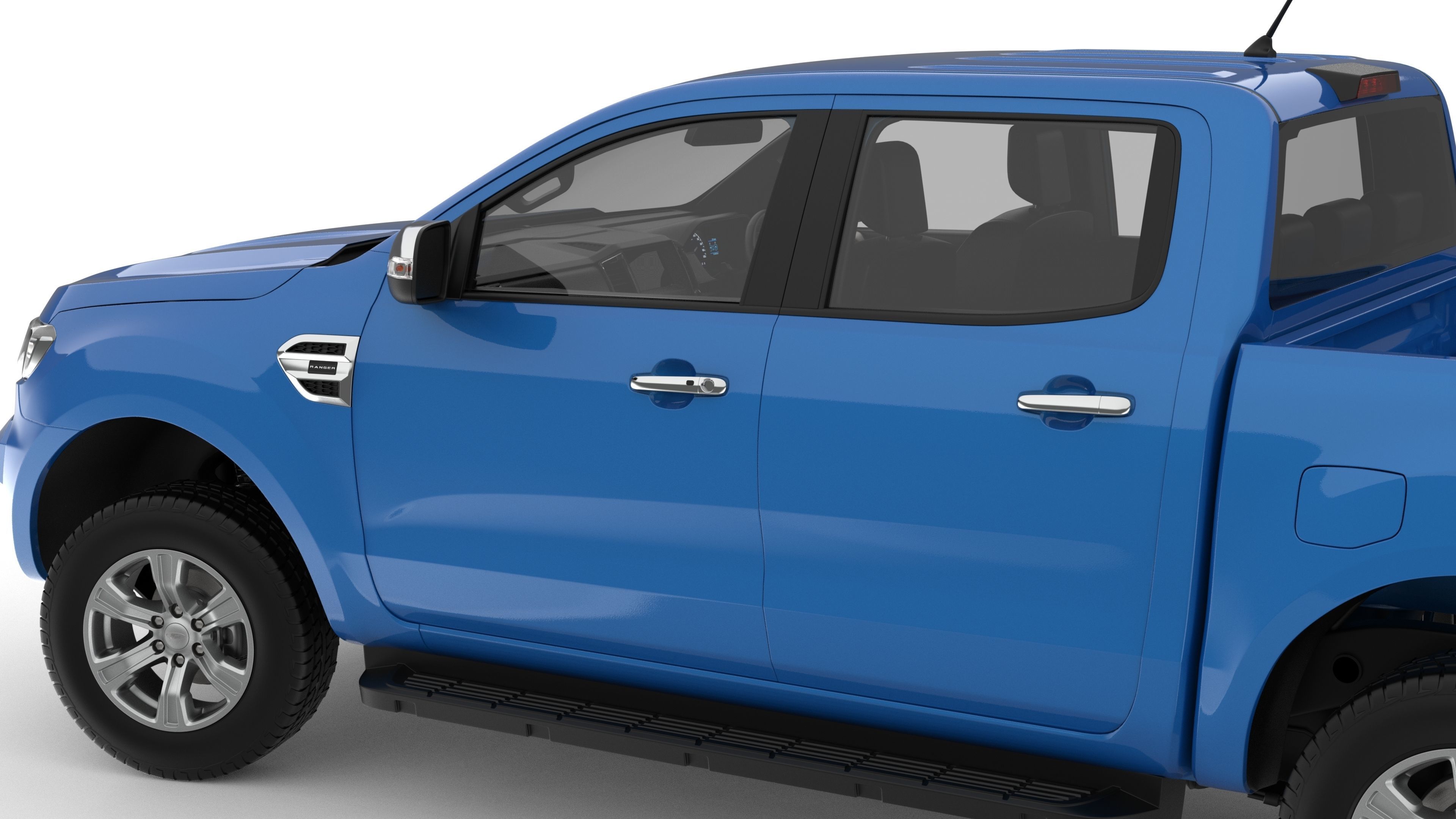 Pickup Ranger 2018 3D model_10