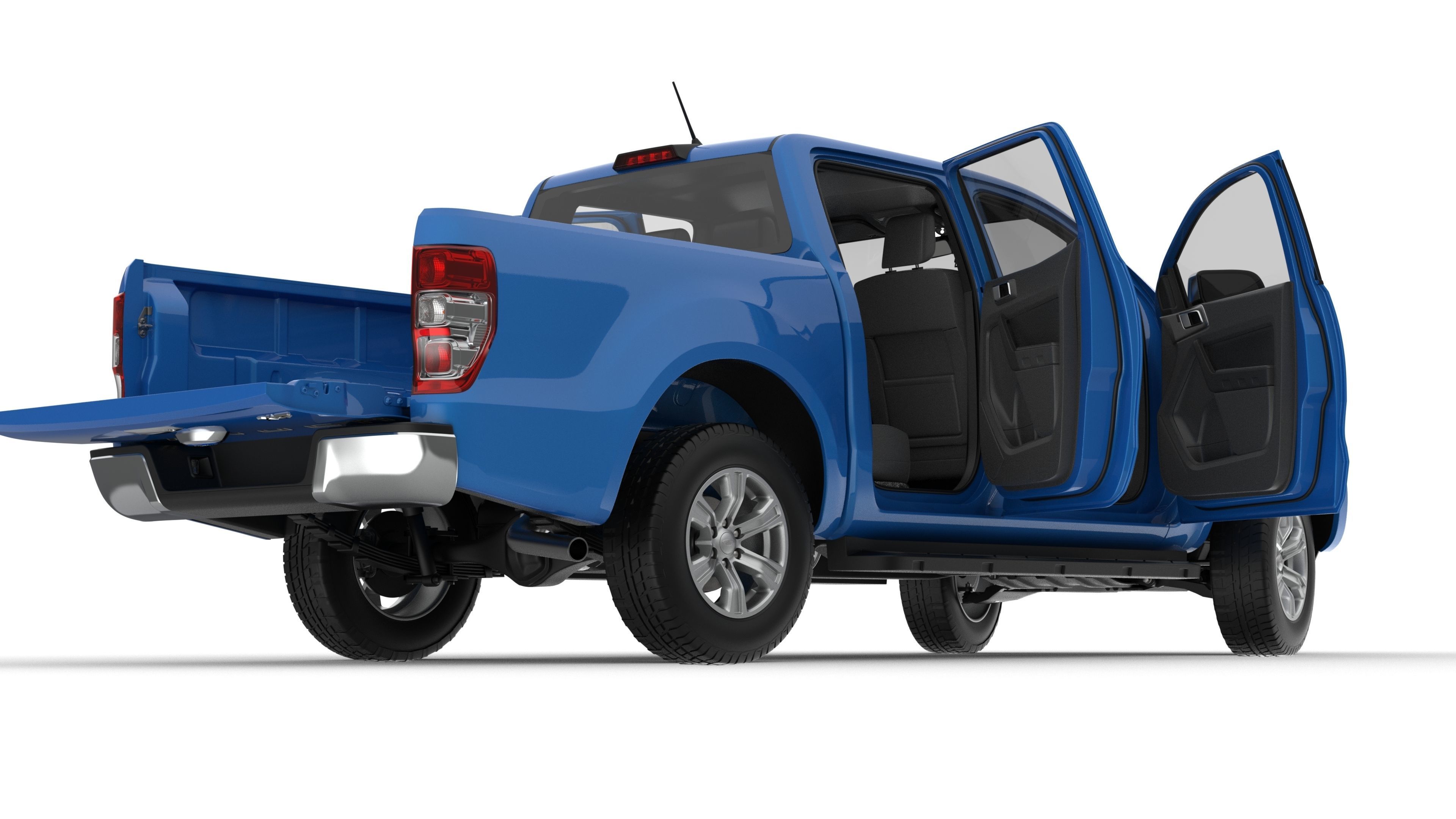 Pickup Ranger 2018 3D model_25