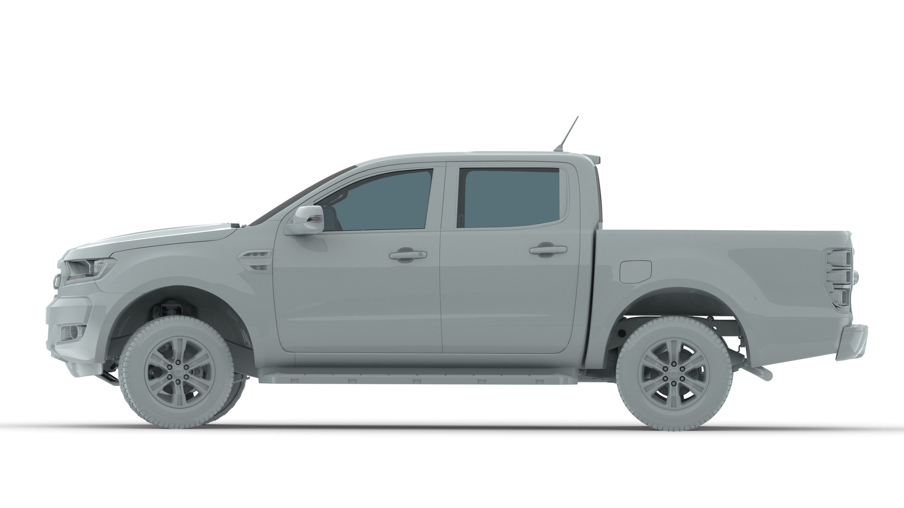 Pickup Ranger 2018 3D model_44