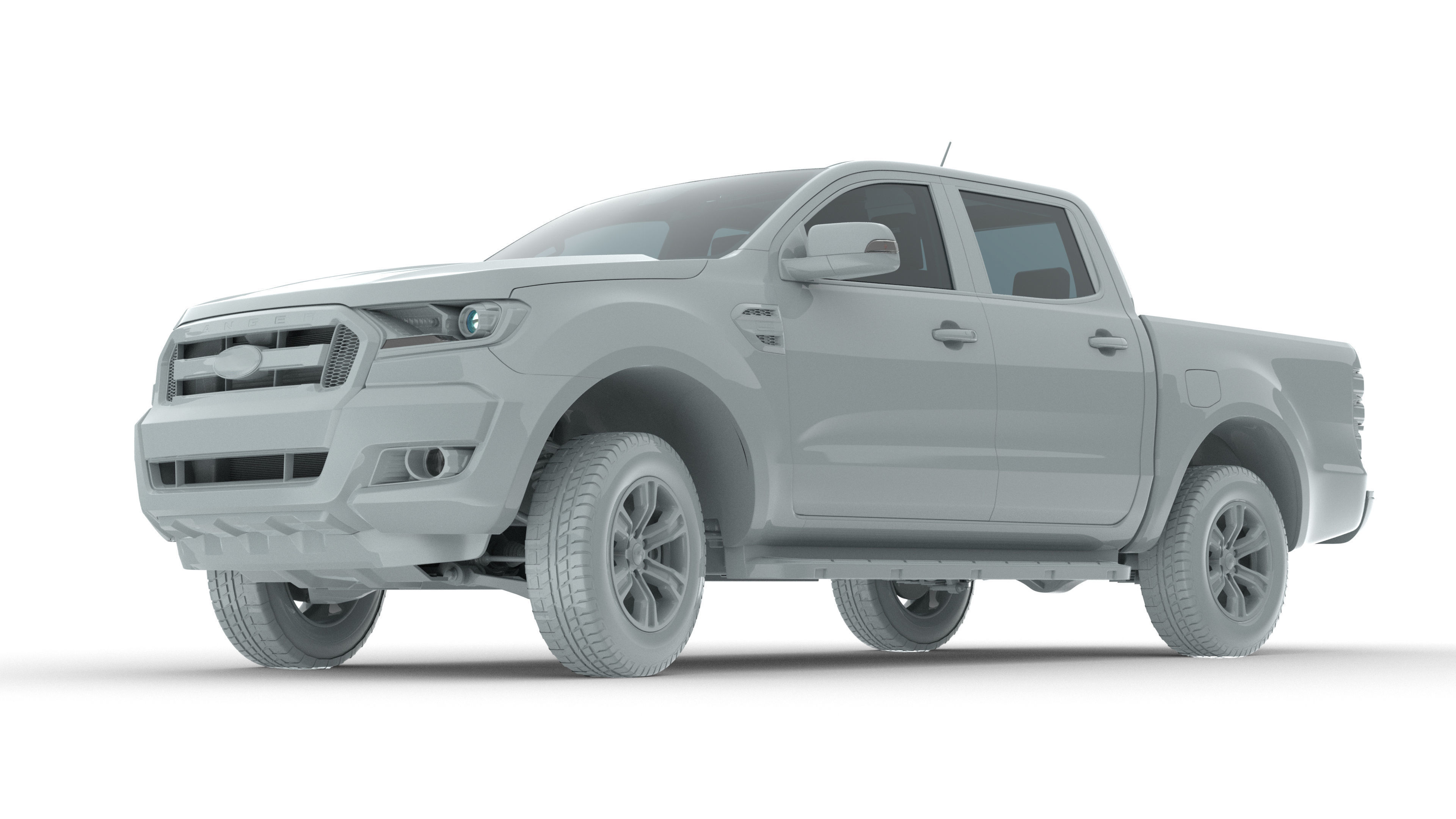 Pickup Ranger 2018 3D model_47
